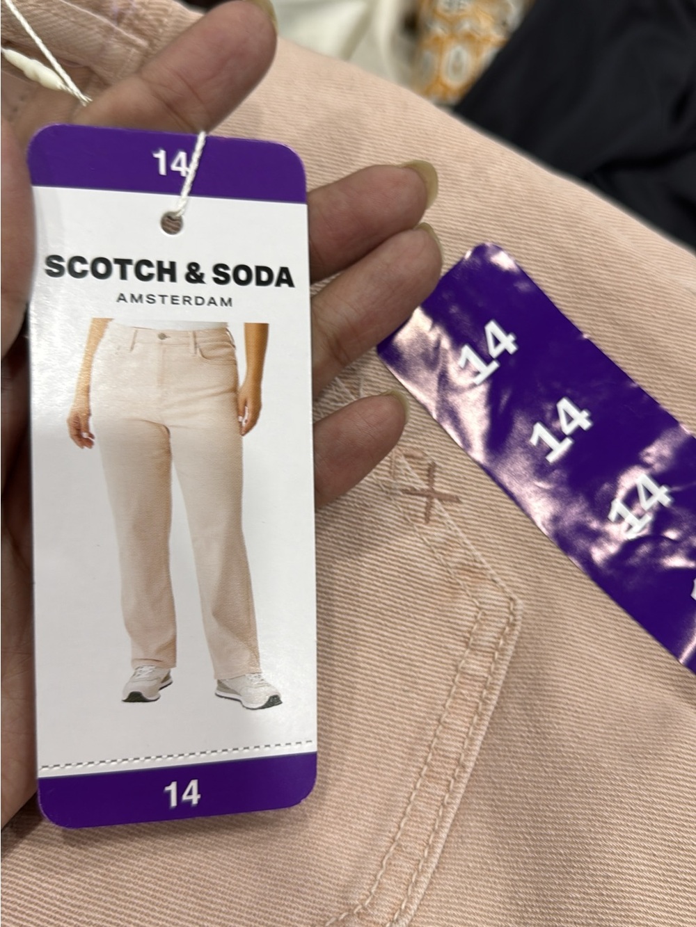 Scotch & Soda Blush Straight-Leg Jeans